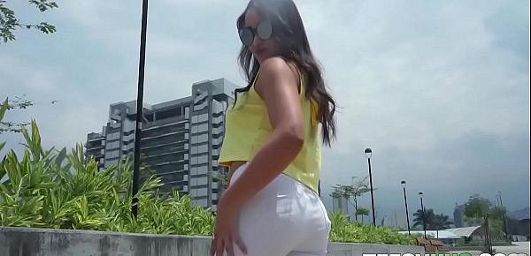 Cameron Bell In Sunglasses And Latina Asses